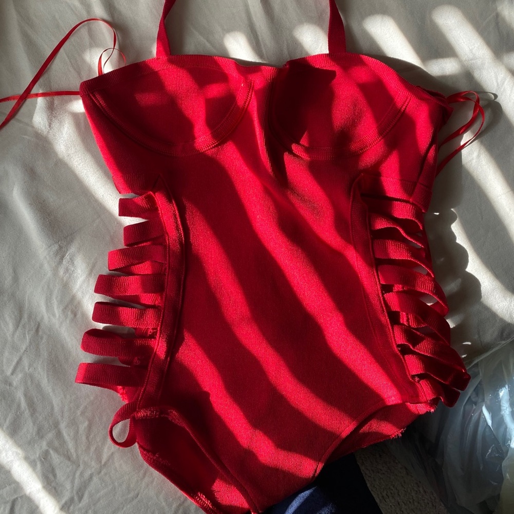 Red one piece